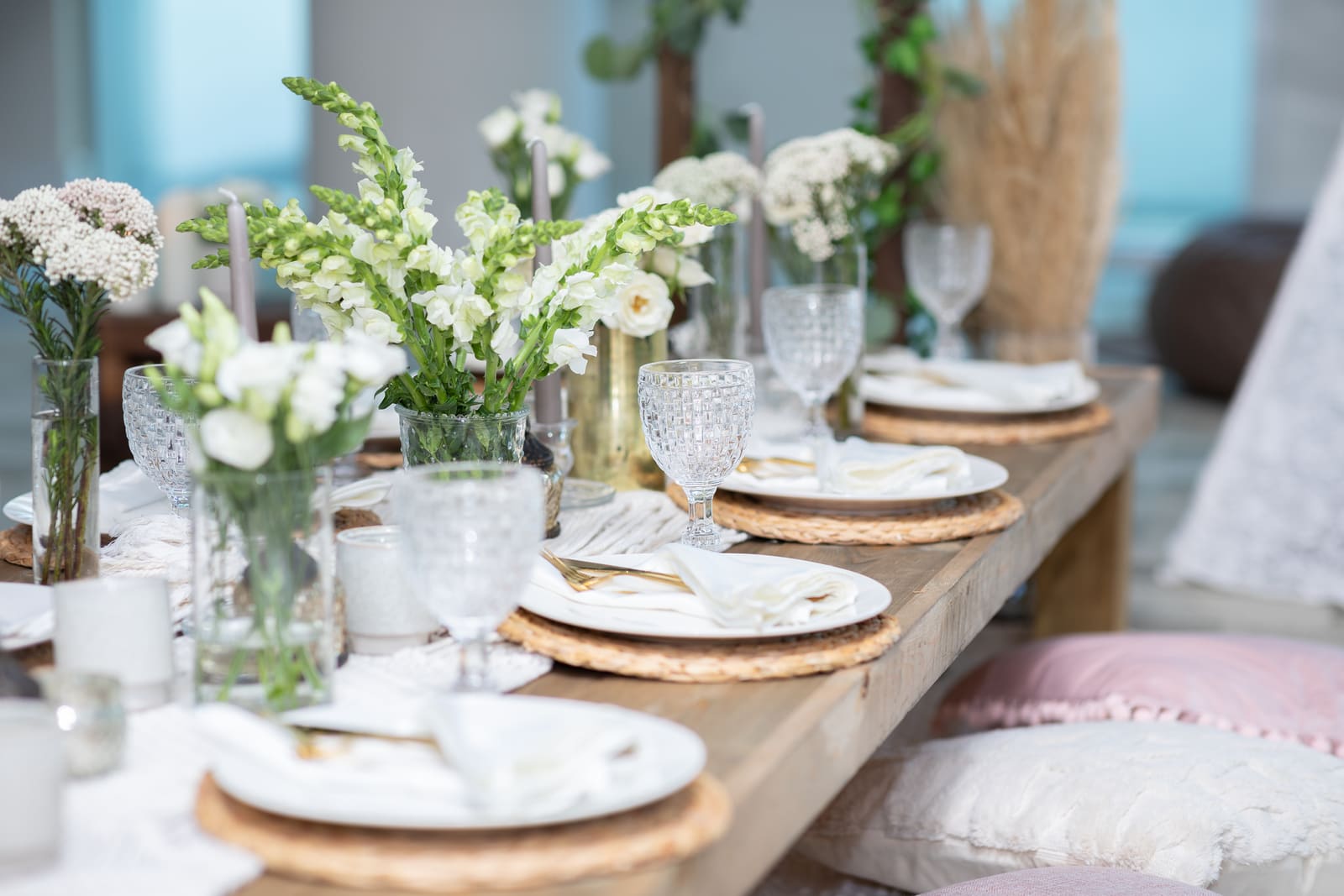 Tablescapes, event decor by Cloud Nine