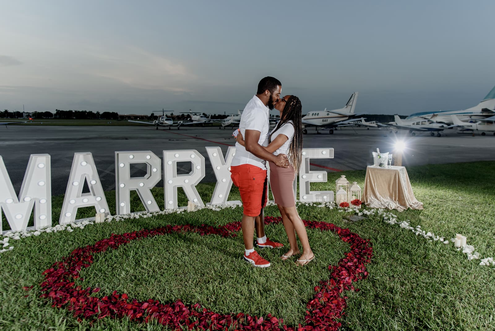 Exquisite, proposal setup by Cloud Nine